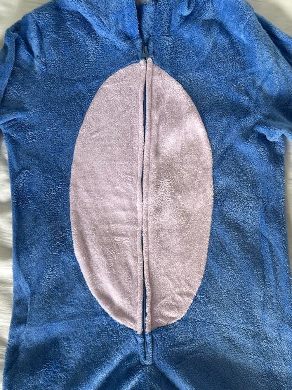 Disney Ygor Blue Onesie with Light Pink Oval Front